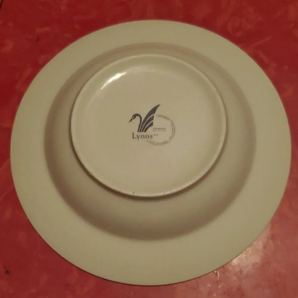 Lynns Stoneware Savanna Rim Cereal Soup Bowl 8.75